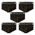 Kit 50 Memoria Usb 8gb Metalica Negro Bulk Suelta Nuevas Y1b Negro Y1b