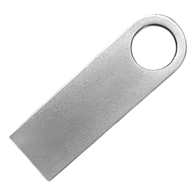 Kit De 100 Memoria Usb Metal Plata Bulk Suelta 16gb Plateado Liso