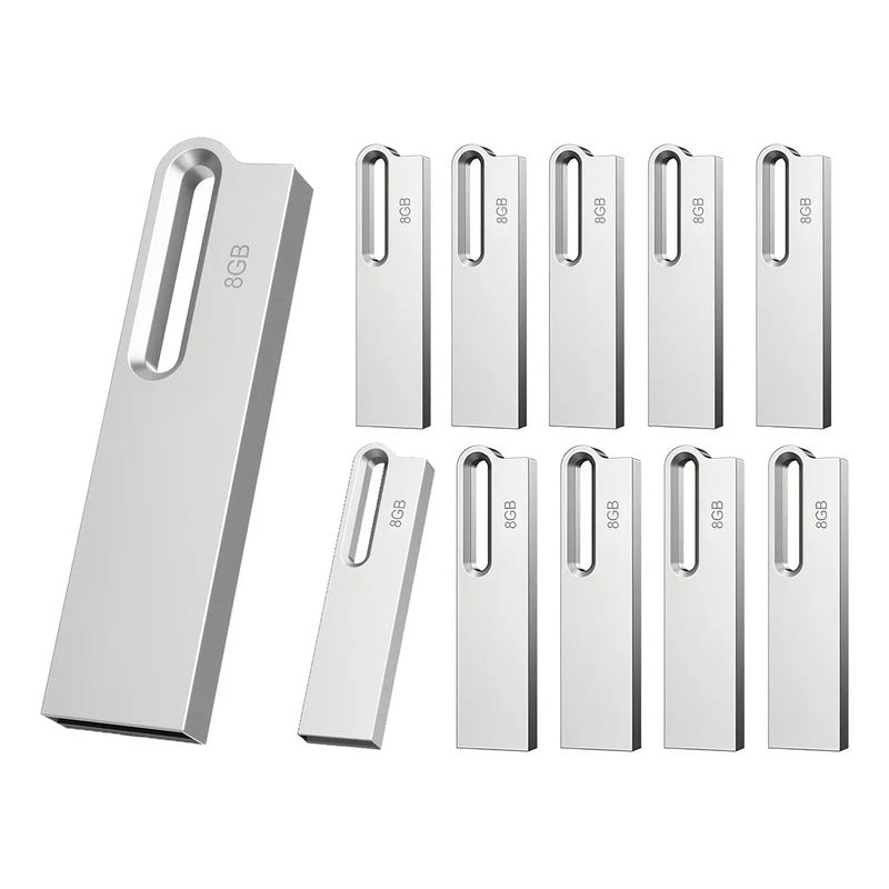 Topesel U311 8 Gb 2.0 Plateado