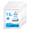 Kit  10 Memorias Usb 16gb Metalica Usb 2.0 Yugen  Plata Y4 Plateado Y4