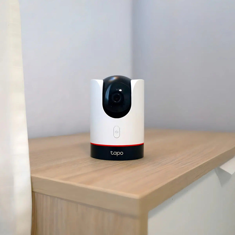 Cámara De Seguridad Interior Tp-link Tapo 2k Pan-tilt Wifi Tc73, Color Blanco