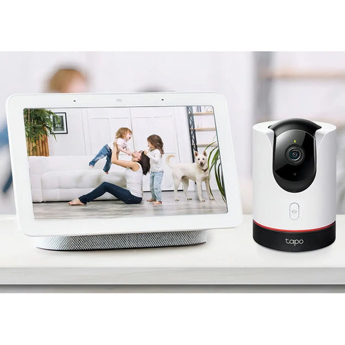 Cámara De Seguridad Interior Tp-link Tapo 2k Pan-tilt Wifi Tc73, Color Blanco