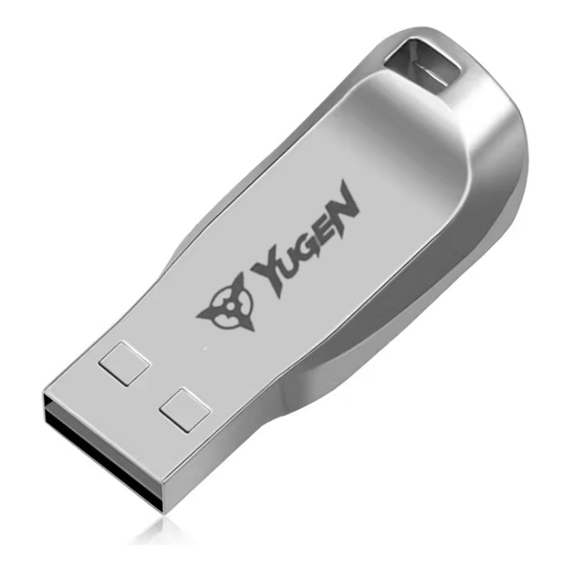 Paquete 20 Memoria Usb 8gb A Granel Metálica Mayoreo Yugen Plateado Y16