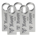 Kit 50 Memoria Usb 8gb Metalica Plata Bulk Suelta Nuevas Y1 Gris