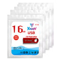 Kit  20 Memorias Usb 16gb Metalica Usb 2.0 Yugen  Roja Y1r Rojo Y1r