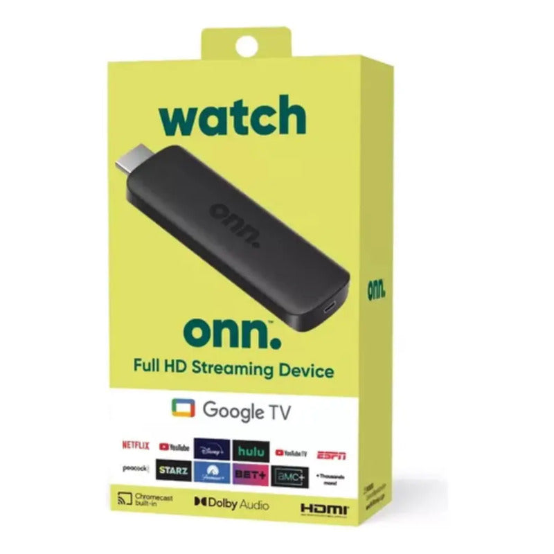 Onn. Hd Watch Negro