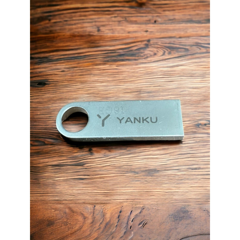 30 Memorias Usb 16gb  Personalizadas 2 Lados 2 Logos Laser Plateado Doble Logo