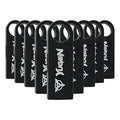 Paquete 100 Memoria Usb 8gb Yugen Metálica Negro Modelo Y1 Mayoreo