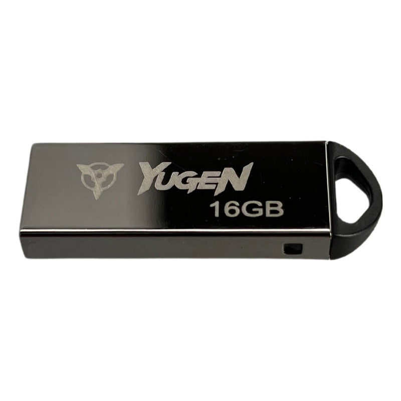 Kit 20 Memorias Usb Yugen Y4 16gb Metálica Plateado Espejo Usb 2.0